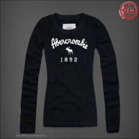 dames abercrombie fitch lang tees 1892 koningsblauw Store Den Haag jjh8o457